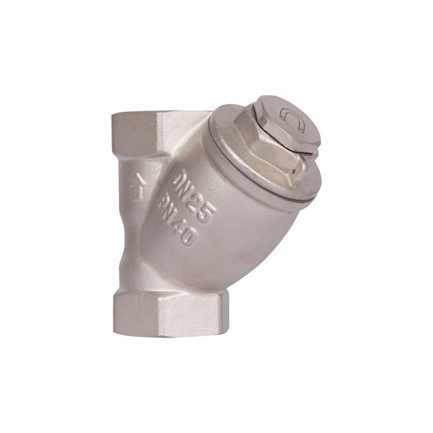 Фильтр грубой очистки Thermo Alliance Forte для воды 1"ВВ косой с магнитом TAF126MW25, фото , изображение 5 | SNABZHENIE.com.ua