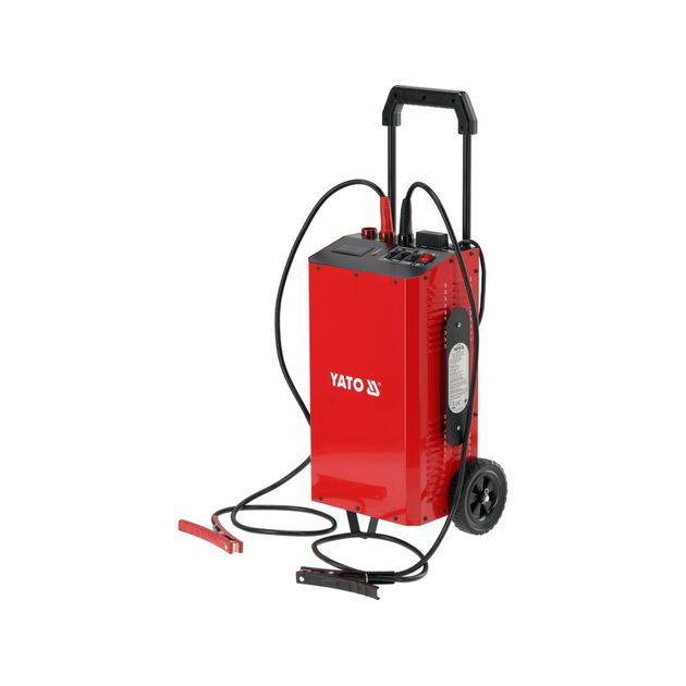 Пуско-зарядний пристрій YATO акумулятор 12/24 В, 10/25/42 А, 20-800 Аh від ел мер  230В, старт- 420А, фото  | SNABZHENIE.com.ua