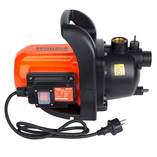 Садовый насос SEQUOIA SGP600, фото , изображение 2 | SNABZHENIE.com.ua