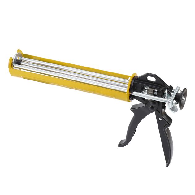 Пистолет для герметиков полуоткрытый усиленный 3 штока 225мм SIGMA (2723041), фото  | SNABZHENIE.com.ua
