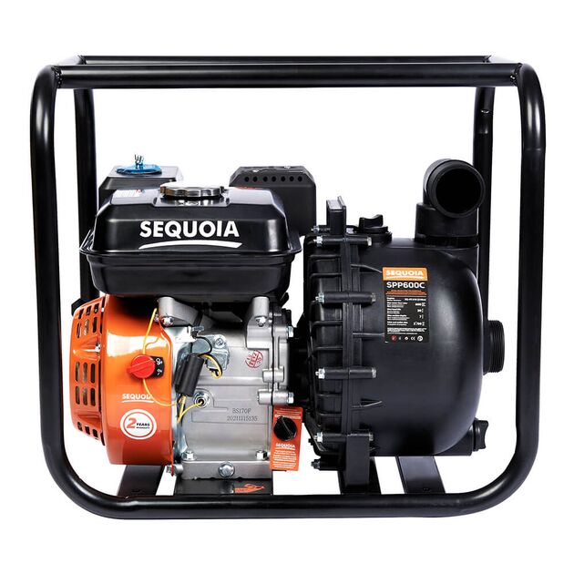 Мотопомпа бензинова для агресивних речовин SEQUOIA SPP600C, фото , зображення 2 | SNABZHENIE.com.ua