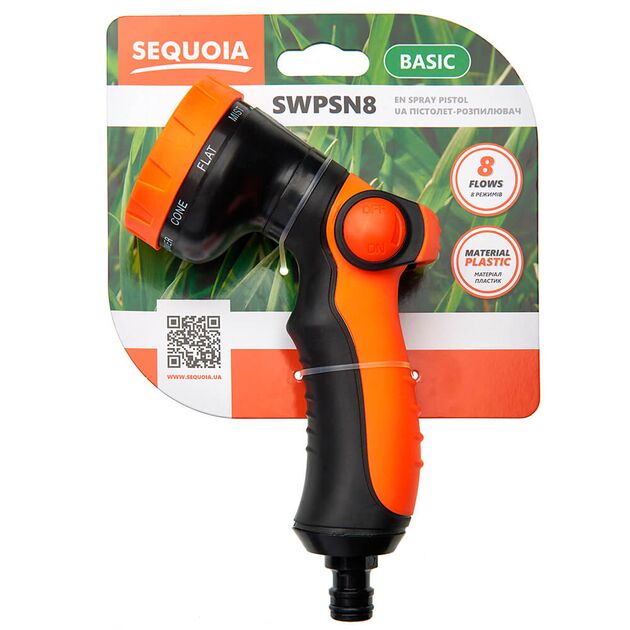 Пистолет для полива SEQUOIA SWPSN8, фото , зображення 2 | SNABZHENIE.com.ua