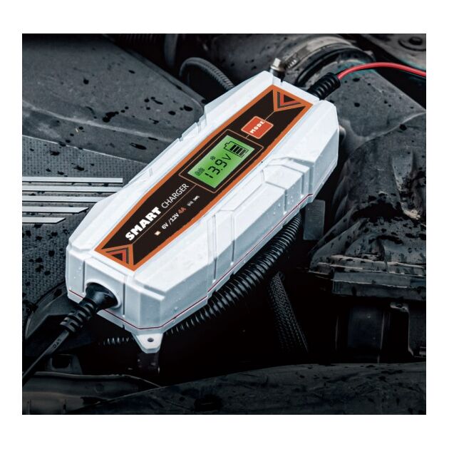 GTM Зарядний пристрій імпульсний AK-5 6/12В 10-120Ah, струм заряду 4Аг, фото  | SNABZHENIE.com.ua