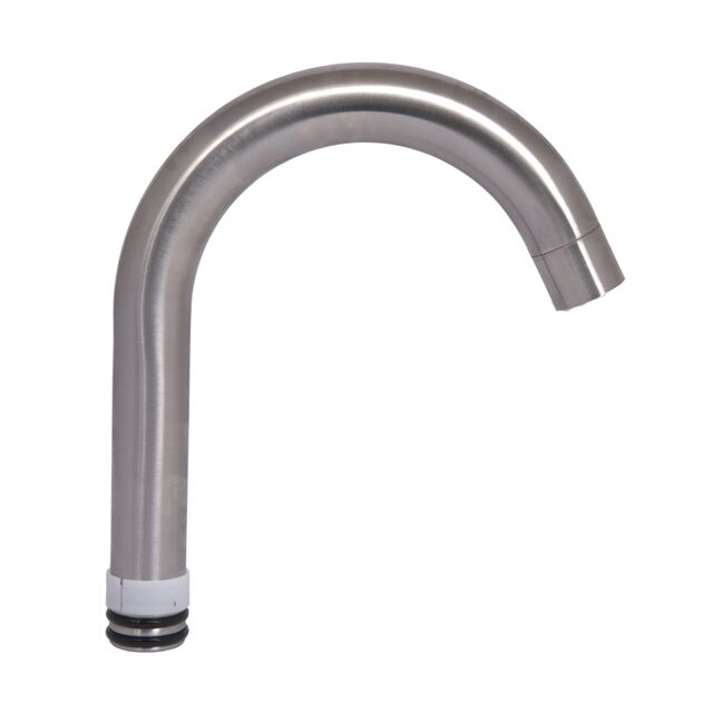 Излив низкий Lidz (180х150х23) для смесителя для кухни Aria, Vida 015F2 LDARI1VID801502349343, фото  | SNABZHENIE.com.ua