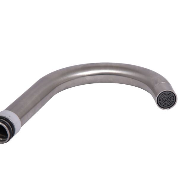 Излив низкий Lidz (180х150х23) для смесителя для кухни Aria, Vida 015F2 LDARI1VID801502349343, фото , зображення 2 | SNABZHENIE.com.ua