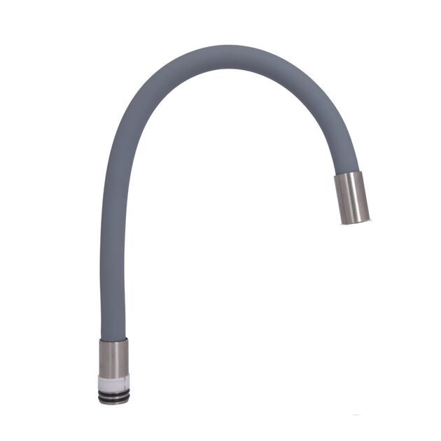 Излив в сборе Lidz (270х220х24), 515 мм для смесителя для кухни Aria, Vida 015F3 Grey LDARIVID2702202449382, фото  | SNABZHENIE.com.ua