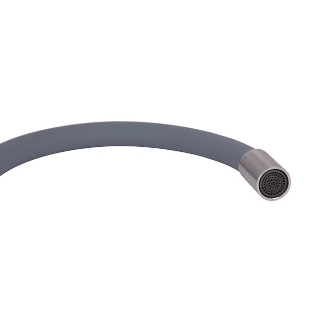 Излив в сборе Lidz (270х220х24), 515 мм для смесителя для кухни Aria, Vida 015F3 Grey LDARIVID2702202449382, фото , изображение 2 | SNABZHENIE.com.ua