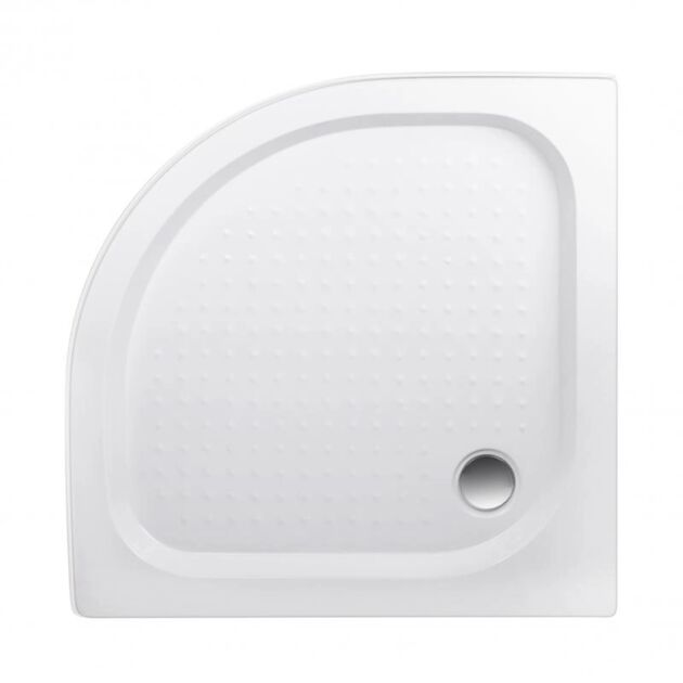 Lidz Набор: Душевая кабина Latwa SC90x90.SAT.LOW.DGR, полукруглая, стекло тонированное 4 мм + Душевой поддон Kapielka ST90x90x14, фото , изображение 8 | SNABZHENIE.com.ua