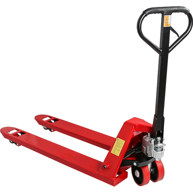 Рокла ручна YATO вантажопідйомність- 3 т, висота вил 80-200 мм, ширина вил- 550 мм, фото  | SNABZHENIE.com.ua