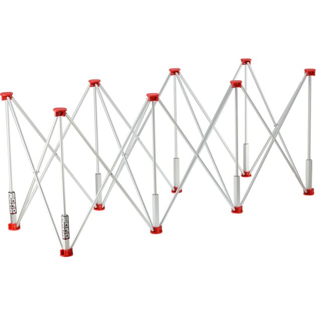 Стіл каркасний розкладний YATO для обробки плитки 166x 60x 73 см, 8 ніжок, макс. навантажен- 800 кг, фото  | SNABZHENIE.com.ua