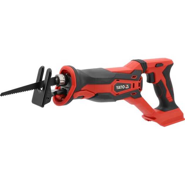 Пила шаблева акумуляторна YATO : Li-Ion 18 В,товщина відрізу-120/6 мм дерево/метал (БЕЗ АКБ), фото  | SNABZHENIE.com.ua