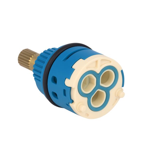 Переключатель, 3 режима Lidz (44х22х22) для душевых систем Kubis 1033, 1030 LDKUB44222249494, фото  | SNABZHENIE.com.ua