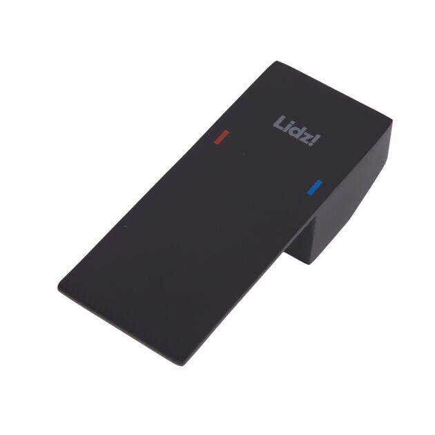 Ручка 35 мм Lidz (105х42х26,4) для смесителей Kubis Black LDKUB1054226449498, фото , изображение 2 | SNABZHENIE.com.ua