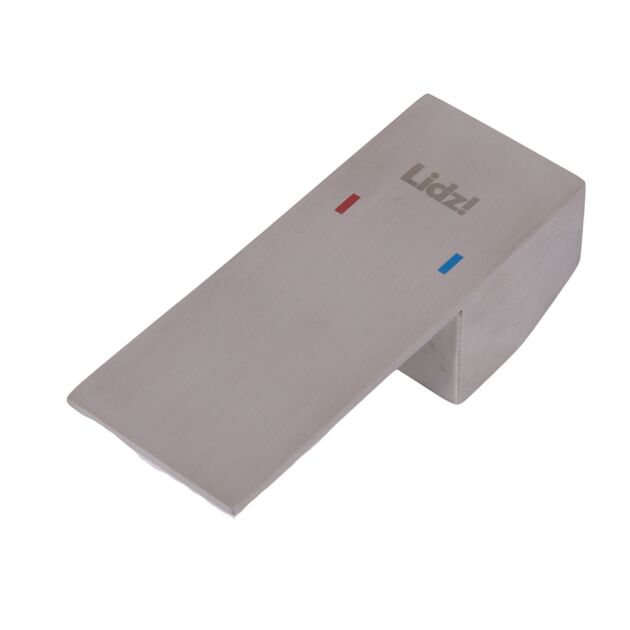 Ручка 25 мм Lidz (90х35х26,3) для смесителей Kubis Nickel LDKUB903526349499, фото , изображение 2 | SNABZHENIE.com.ua