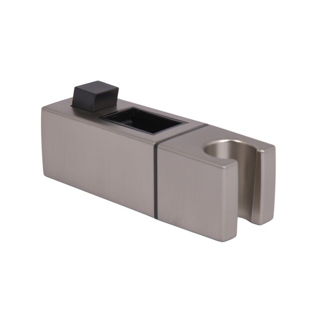 Кронштейн для лейки для ручного душа на стойку Lidz (115х36х36) для душевых систем Kubis 1033,1030 Nickel LDKUB1153636N49521, фото  | SNABZHENIE.com.ua