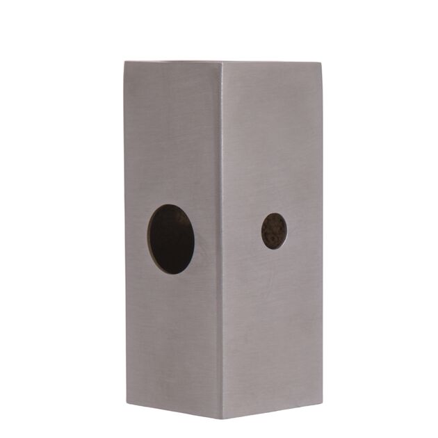 Корпус встроенного монтажа Lidz (83,4х35х35) для смесителей для гигиенического душа Kubis 111 Nickel LDKUB834353549535, фото , изображение 2 | SNABZHENIE.com.ua