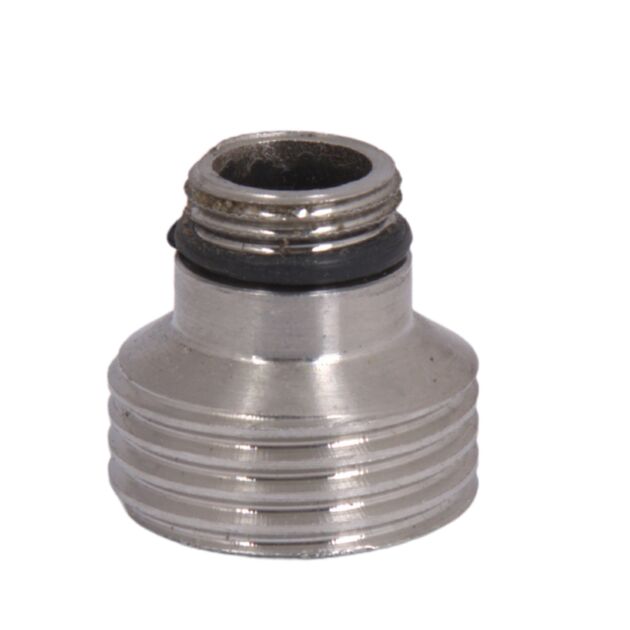 Переходник шланга из корпуса Lidz (13х20х20) для смесителей для гигиенического душа Kubis 111, 110 Nickel LDKUB13202049536, фото , изображение 2 | SNABZHENIE.com.ua