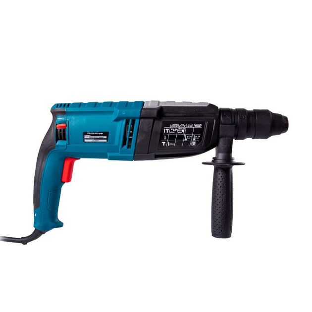 Перфоратор Зеніт ЗПП-1250 DFR Профі SDS-Plus+ШЗП 1250Вт 3.8Дж 3.2кг кейс, фото , зображення 4 | SNABZHENIE.com.ua