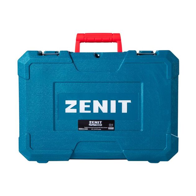 Перфоратор Зеніт ЗПП-1250 DFR Профі SDS-Plus+ШЗП 1250Вт 3.8Дж 3.2кг кейс, фото , зображення 6 | SNABZHENIE.com.ua