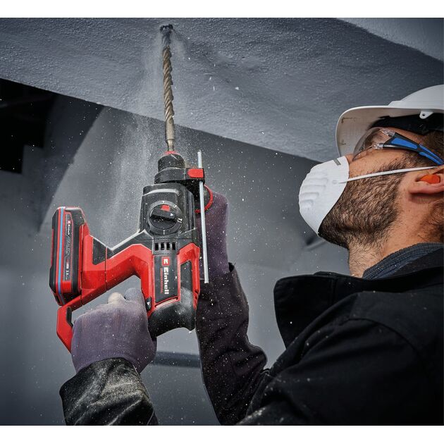 Перфоратор акумуляторний Einhell Professional TP-HD 18/22 D Li BL - Solo 18В 0-1800об/хв 5150уд/хв 2.2Дж кейс 17.8кг без АКБ та ЗП, фото , зображення 9 | SNABZHENIE.com.ua