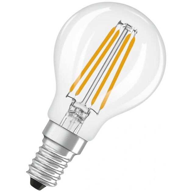 Лампа OSRAM LED E14 3.4Вт 4000K 470Лм P45 філаментна, фото , зображення 3 | SNABZHENIE.com.ua
