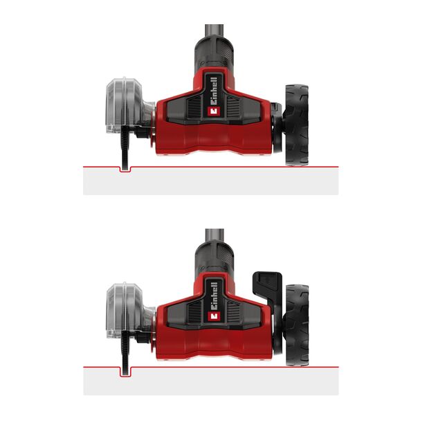 Очищувач швів плитки Einhell Expert GE-CC 18/110 Li E-Solo 18В 1150-1500об/хв щітка 110мм телескопічна штанга 1.53кг без АКБ та ЗП, фото , изображение 8 | SNABZHENIE.com.ua