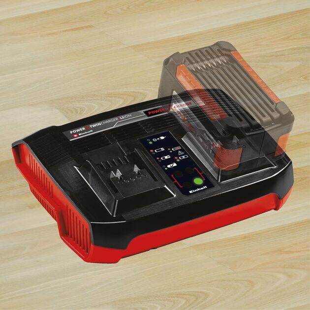 Зарядний пристрій Einhell Power X-Twincharger 2x18В 4А 0.87кг, фото , изображение 8 | SNABZHENIE.com.ua