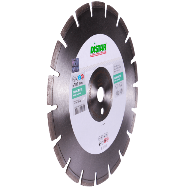 Алмазный отрезной круг DISTAR 300x2,8/1,8x9x25,4-18 F4 Bestseller, фото , изображение 2 | SNABZHENIE.com.ua