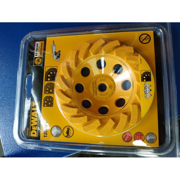 Чашка алмазна 125 мм х М14 Extreme Turbo DeWALT (DT3797), фото , зображення 2 | SNABZHENIE.com.ua