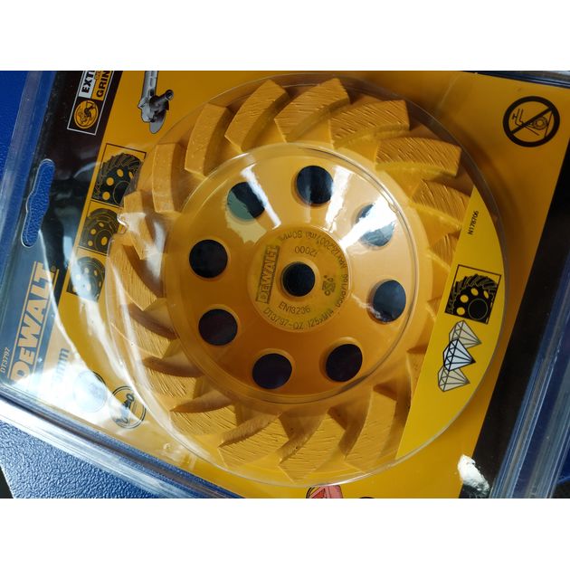 Чашка алмазна 125 мм х М14 Extreme Turbo DeWALT (DT3797), фото , зображення 3 | SNABZHENIE.com.ua