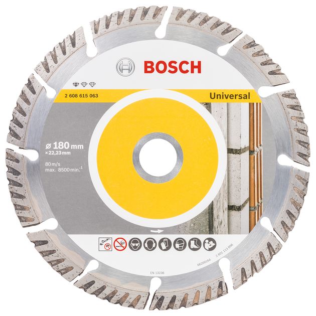Алмазный диск Bosch Standard Universal 180 x 22,23 мм (2608615063), фото  | SNABZHENIE.com.ua