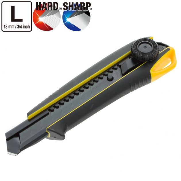 Нож сегментный 18мм TAJIMA Driver Cutter DC561YB с фиксатором, фото  | SNABZHENIE.com.ua