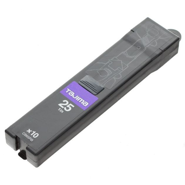 Сегментные лезвия 25 мм TAJIMA DORA Razar Black CB65RB, фото , изображение 3 | SNABZHENIE.com.ua