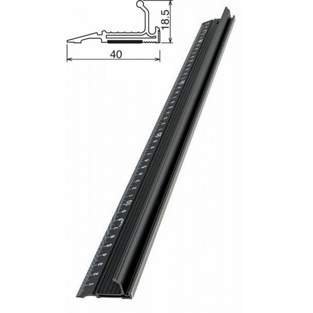 Универсальная линейка TAJIMA Work Guide Slim 1000мм (CTG-SL1000), фото  | SNABZHENIE.com.ua