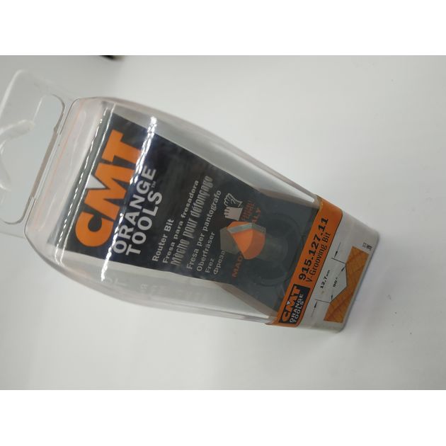 Фреза V-образная 90°, 12,7 x 12,7 x 44,5 мм, хвостовик 8 мм CMT, фото , изображение 7 | SNABZHENIE.com.ua