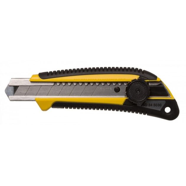 Сегментный нож 18 мм TAJIMA Heavy Duty GRI, винтовой фиксатор, фото , изображение 2 | SNABZHENIE.com.ua Сегментный нож 18 мм TAJIMA Heavy Duty GRI, винтовой фиксатор, фото , изображение 2 | SNABZHENIE.com.ua