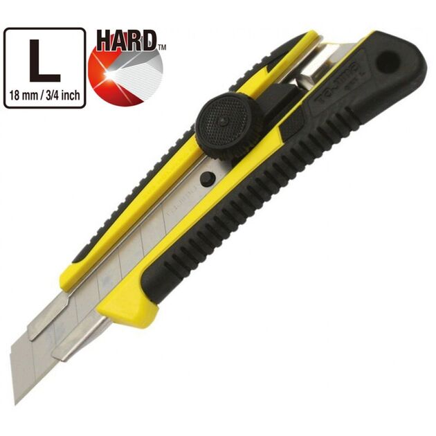 Сегментный нож 18 мм TAJIMA Heavy Duty GRI, винтовой фиксатор, фото  | SNABZHENIE.com.ua