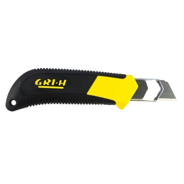 Сегментный нож 18 мм TAJIMA Heavy Duty GRI, винтовой фиксатор, фото , изображение 4 | SNABZHENIE.com.ua Сегментный нож 18 мм TAJIMA Heavy Duty GRI, винтовой фиксатор, фото , изображение 4 | SNABZHENIE.com.ua