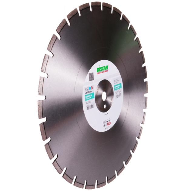 Круг алмазный DISTAR 500 x 3,8/2,8 x 25,4-30 для бетона, фото , изображение 2 | SNABZHENIE.com.ua