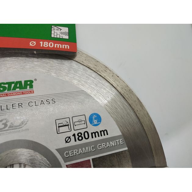 Круг алмазний відрізний DISTAR Bestseller Ceramic Granite 180 x 1,5 x 8,5 x 25,4 1A1R (11320138014), фото , зображення 10 | SNABZHENIE.com.ua