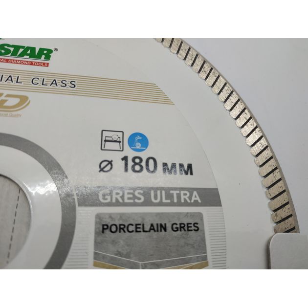 Круг алмазний відрізний DISTAR Gres Ultra 180 x 1,4/1,0 x 8,5 x 25,4 (1A1R) (11120159014), фото , зображення 15 | SNABZHENIE.com.ua