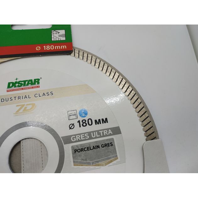 Круг алмазний відрізний DISTAR Gres Ultra 180 x 1,4/1,0 x 8,5 x 25,4 (1A1R) (11120159014), фото , зображення 11 | SNABZHENIE.com.ua