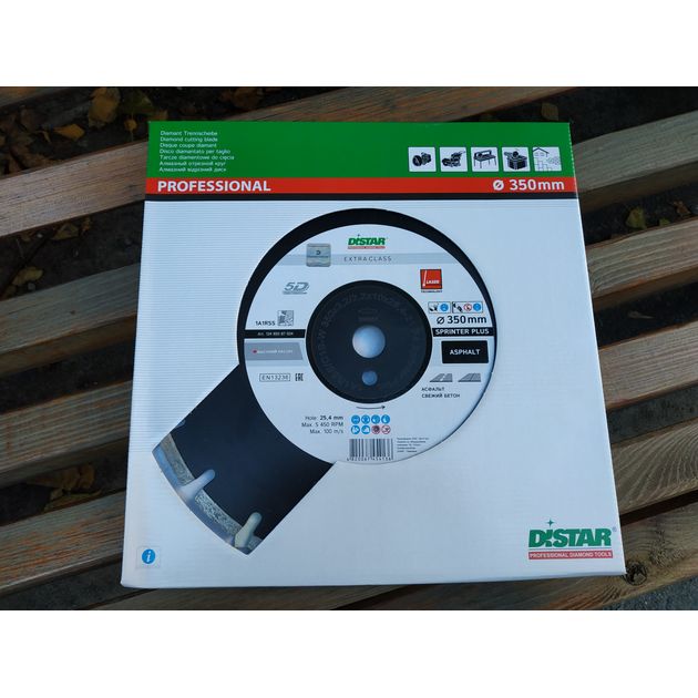Диск алмазный сегментный DISTAR Sprinter Plus 350 x 25,4 мм, фото , изображение 21 | SNABZHENIE.com.ua