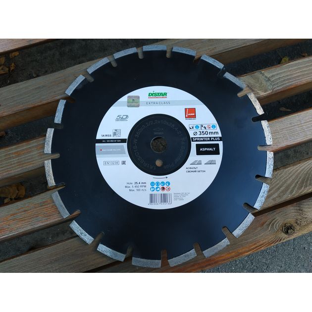 Диск алмазный сегментный DISTAR Sprinter Plus 350 x 25,4 мм, фото , изображение 20 | SNABZHENIE.com.ua