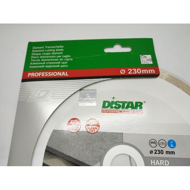 Круг алмазний відрізний DISTAR Hard Ceramics 230 x 1,6/1,2 x 10 x 25,4 (1A1R) (11120048017), фото , зображення 6 | SNABZHENIE.com.ua Круг алмазний відрізний DISTAR Hard Ceramics 230 x 1,6/1,2 x 10 x 25,4 (1A1R) (11120048017), фото , зображення 6 | SNABZHENIE.com.ua