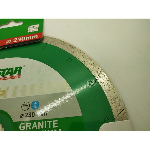 Круг алмазний відрізний DISTAR Granite Premium 230 x 1,7 x 10 x 25,4 (1A1R), фото , зображення 10 | SNABZHENIE.com.ua Круг алмазний відрізний DISTAR Granite Premium 230 x 1,7 x 10 x 25,4 (1A1R), фото , зображення 10 | SNABZHENIE.com.ua