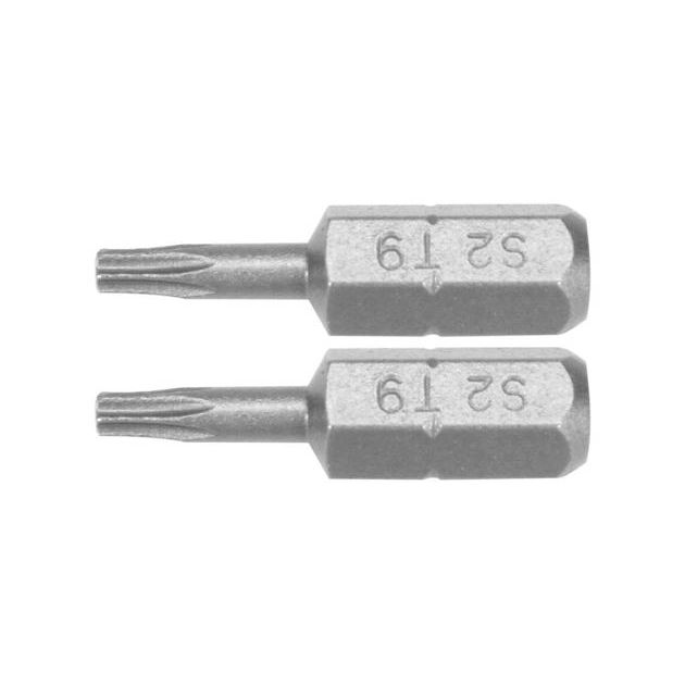 Бита TORX T9 x 25 мм, HEX 1/4, 2 шт YATO (YT-77901), фото  | SNABZHENIE.com.ua