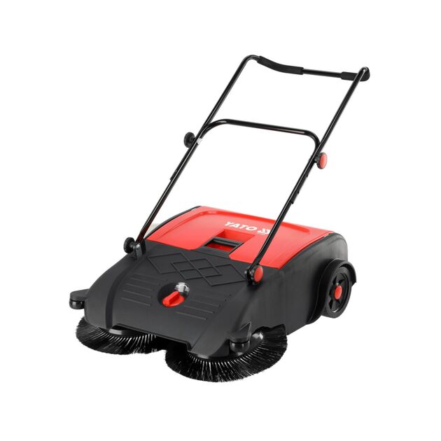 Ручна підмітальна машина YATO: ширина 75 см, збірна ємність- 50 л [1], фото  | SNABZHENIE.com.ua