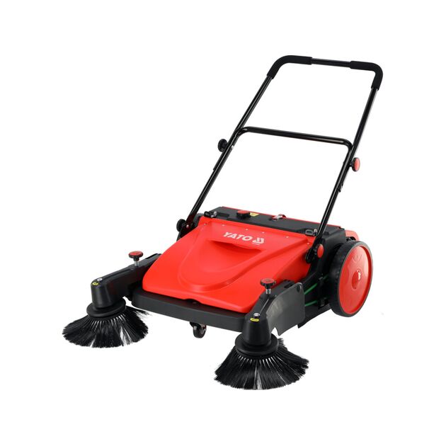 Ручна підмітальна машина YATO: ширина - 95 см, збірна ємність- 45 л [1], фото  | SNABZHENIE.com.ua