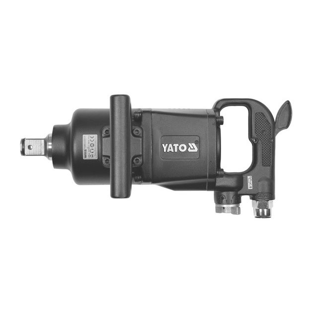 Гайковерт пневм. ударный YATO 1" 2600 Nm, 560 л/мин, 4000 об/мин, фото  | SNABZHENIE.com.ua